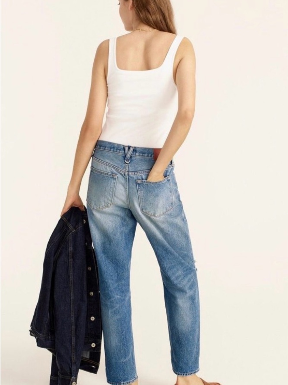 J. Crew Light Blue Slouchy Boyfriend Jeans - size 25